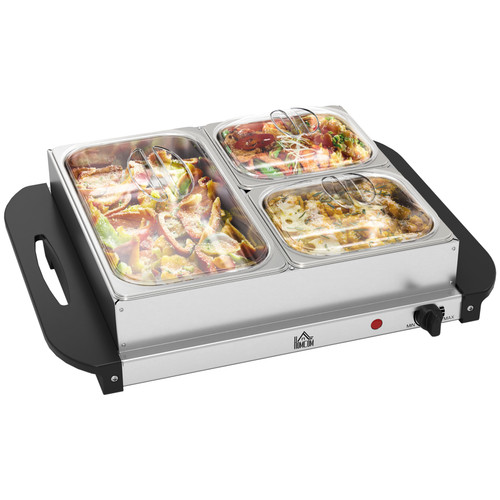 Homcom electric food warmer - homcom, 6l
