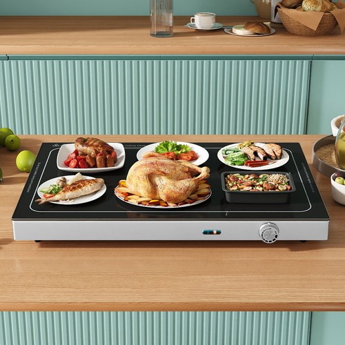 Warming tray tempered - tempered, glass