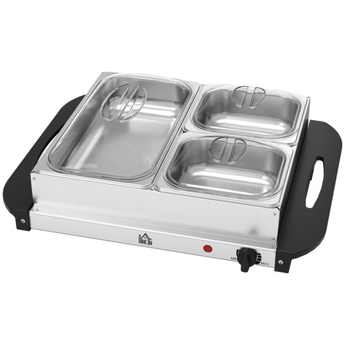 Homcom electric food warmer - food,