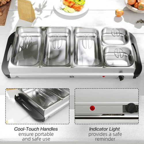 Premium tray electric buffet - premium,