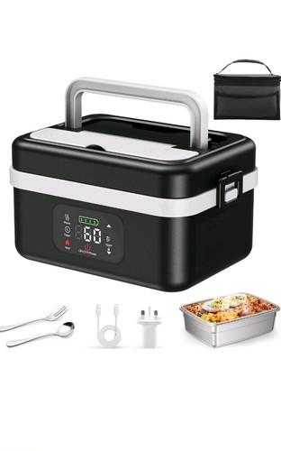 Cordless electric heated lunch - heated,