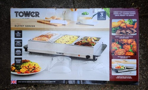 Tower tray electric - 4-tray, buffet