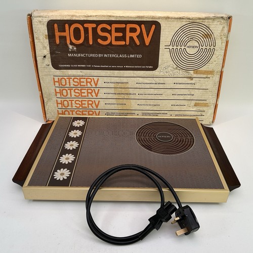 Vtg hot serv glass hotray - vtg,